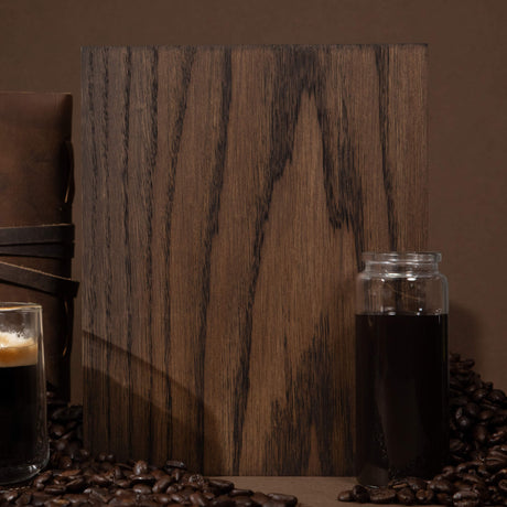 Oil Plus 2C Dark Roast is a hardwax oil wood stain and finish with a dark coffee brown tone and rich roasted color finish.