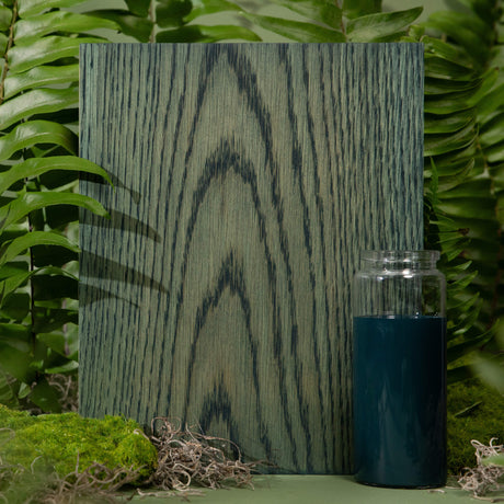 Oil Plus 2C Fern is a hardwax oil wood stain and finish with an earthy green-toned shade and subtle mossy undertones.