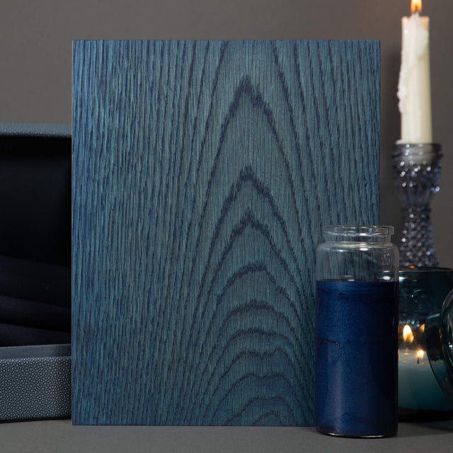 Oil Plus 2C Midnight Sky is a hardwax oil wood stain and finish with deep midnight blue tone and bold, sophisticated appeal.