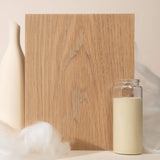 Oil Plus 2C Mist is a hardwax oil wood stain and finish with a light misty beige tone and soft, neutral undertones.