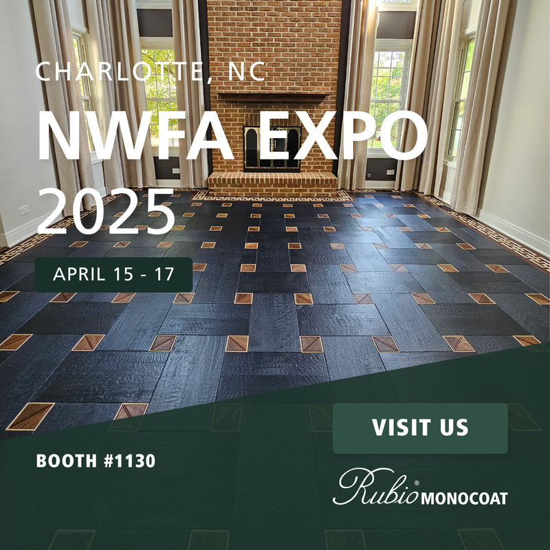 Rubio Monocoat USA will be exhibiting at the NWFA Expo 2025 in Charlotte, NC.