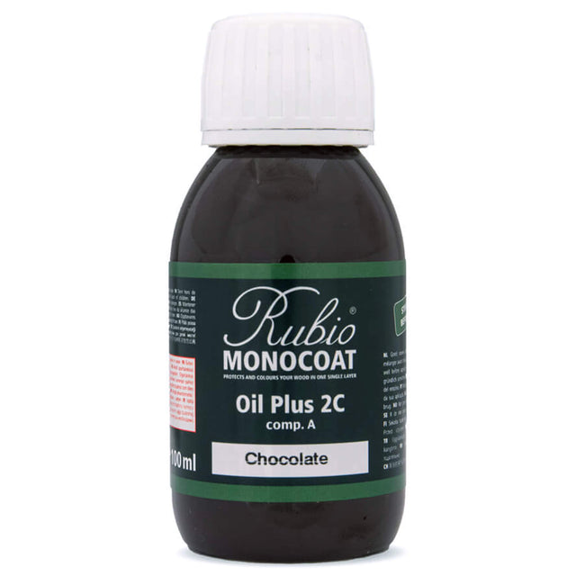 Rubio Monocoat Oil Plus 2C 100 Milliliter Chocolate