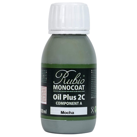 Rubio Monocoat Oil Plus 2C 100 Milliliter Mocha