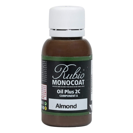 Rubio Monocoat Oil Plus 2C 20 Milliliter Almond