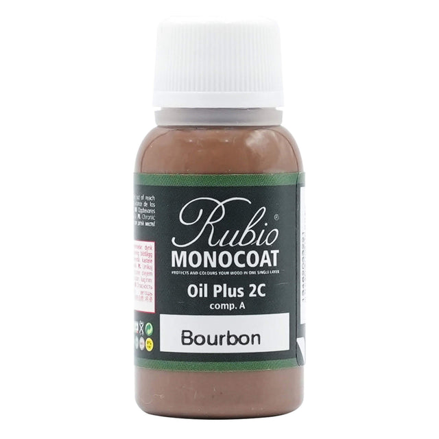 Rubio Monocoat Oil Plus 2C 20 Milliliter Bourbon