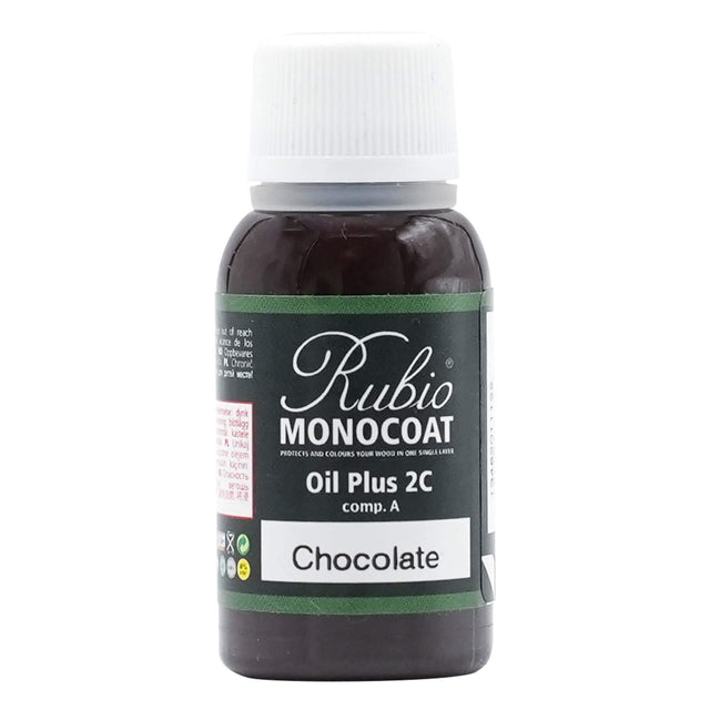 Rubio Monocoat Oil Plus 2C 20 Milliliter Chocolate