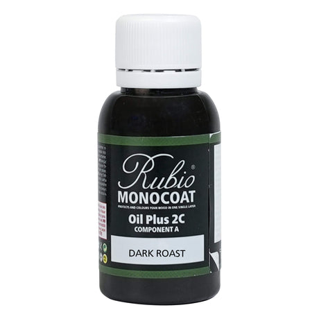 Rubio Monocoat Oil Plus 2C 20 Milliliter Dark Roast