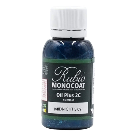 Rubio Monocoat Oil Plus 2C 20 Milliliter Midnight Sky