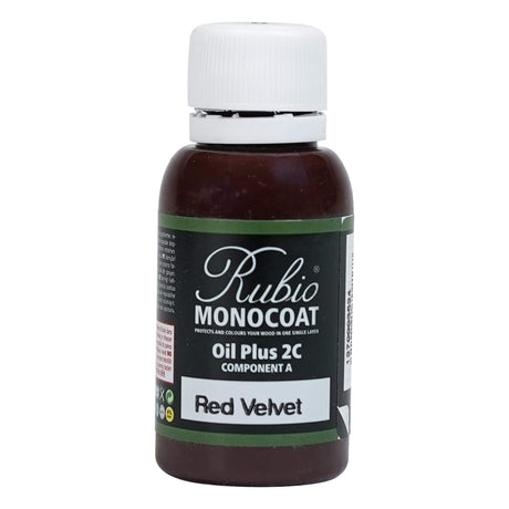 Rubio Monocoat Oil Plus 2C 20 Milliliter Red Velvet