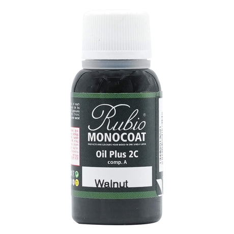 Rubio Monocoat Oil Plus 2C 20 Milliliter Walnut