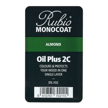 Rubio Monocoat Oil Plus 2C 6 Milliliter Almond