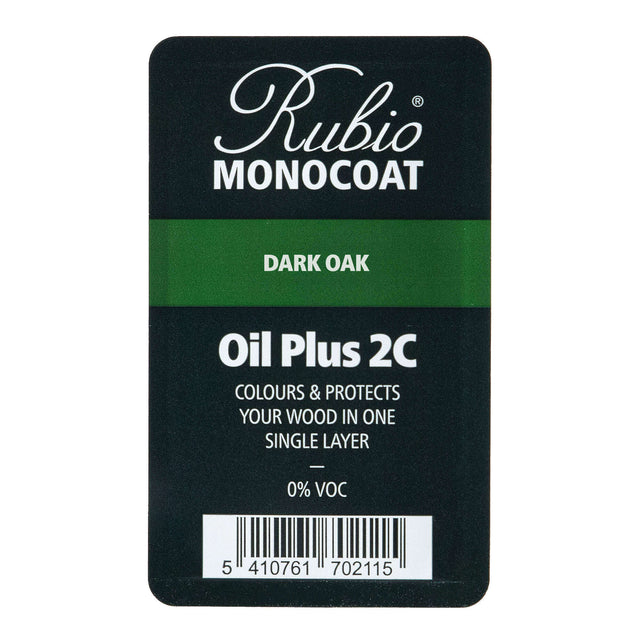 Rubio Monocoat Oil Plus 2C 6 Milliliter Dark Oak