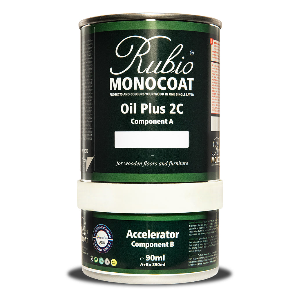 Rubio Monocoat Wood Stain Oil plus 2C Padouk & Accelerator deals Parts A & B New