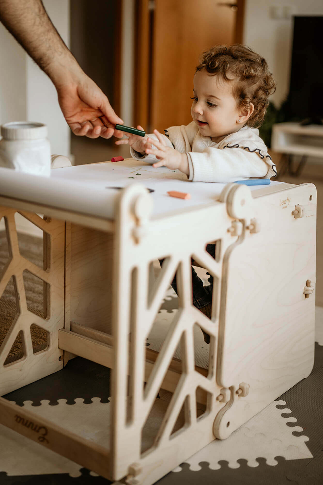 Toddler 2024 coloring table