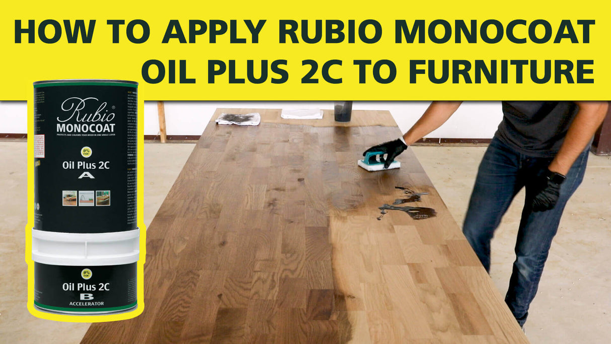 Rubio Monocoat Oil Plus 2C One-Coat Natural Wood Finish